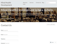 Tablet Screenshot of mindhealthdevelopment.com